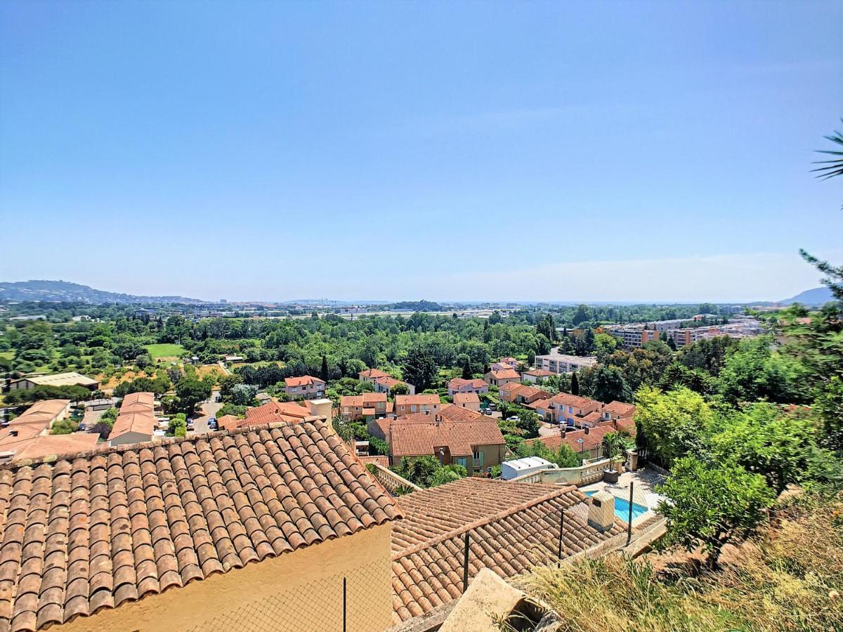 3 Bedrooms Villa near Cannes - Pool&Jacuzzi - Sea View Mandelieu Buitenkant foto