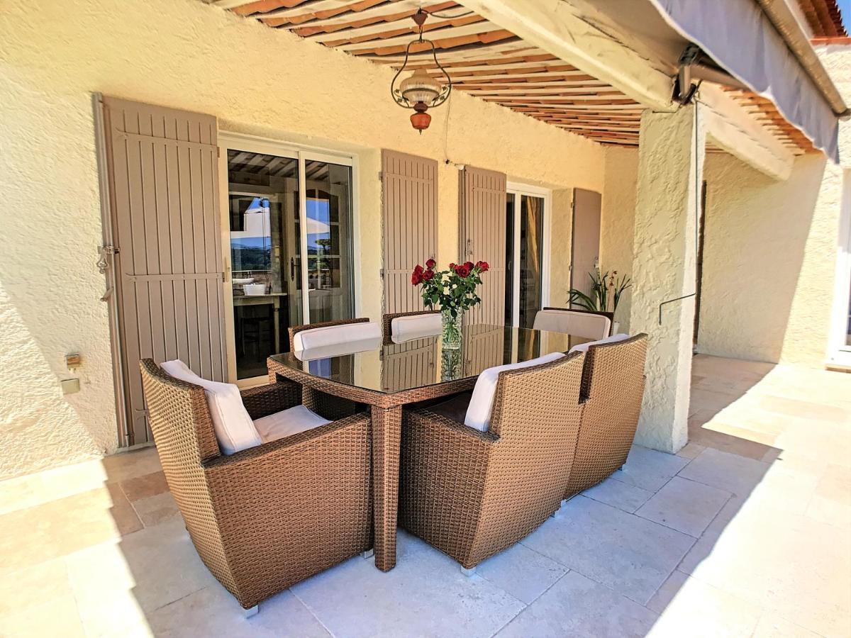3 Bedrooms Villa near Cannes - Pool&Jacuzzi - Sea View Mandelieu Buitenkant foto